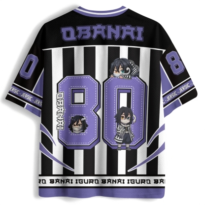 Demon Slayer Iguro Obanai Jersey
