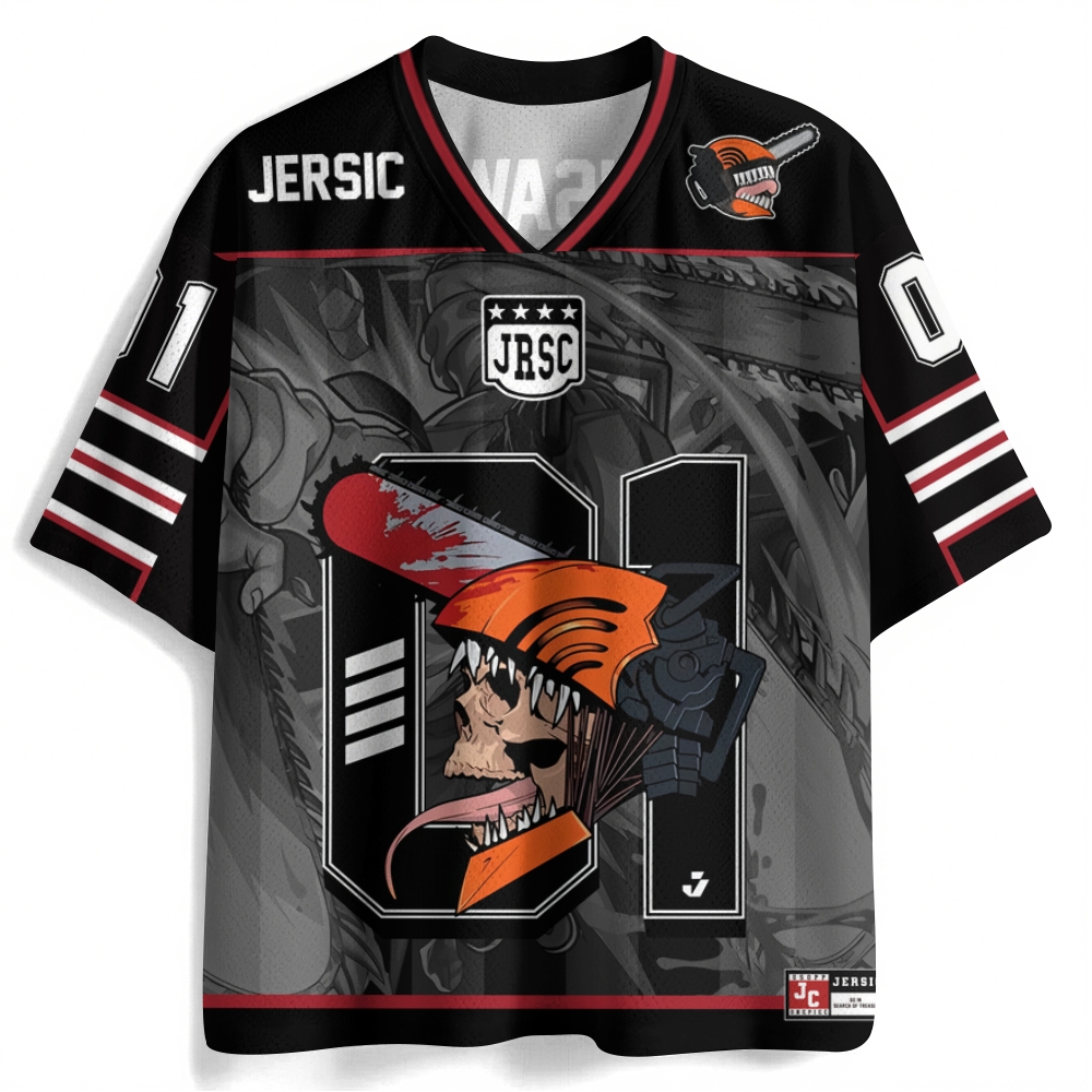 Chainsaw man Jersey Shirts
