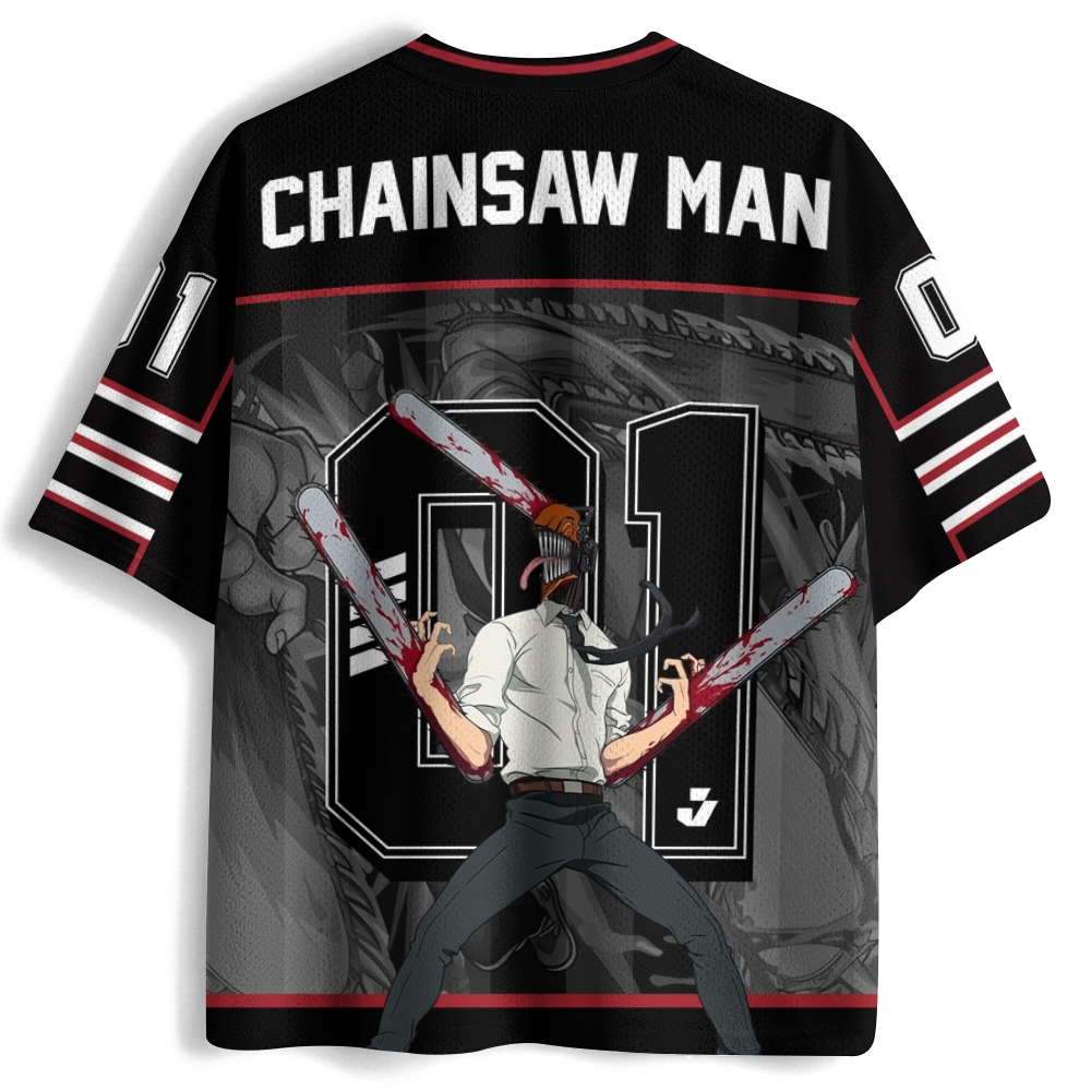 Chainsaw man Jersey Shirts