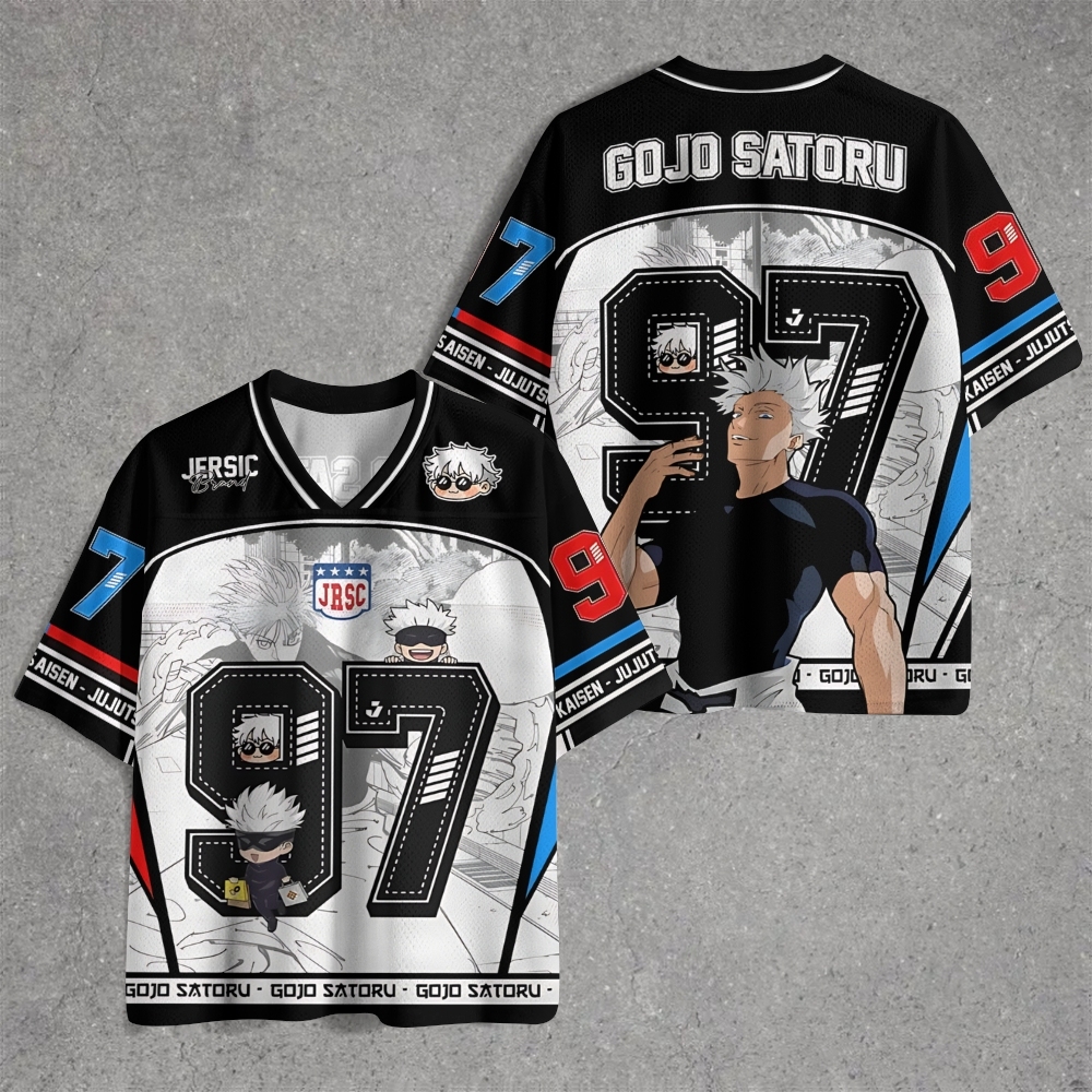Jujutsu Kaisen Anime Football Jersey Shirts