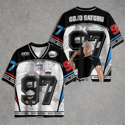 Jujutsu Kaisen Anime Football Jersey Shirts