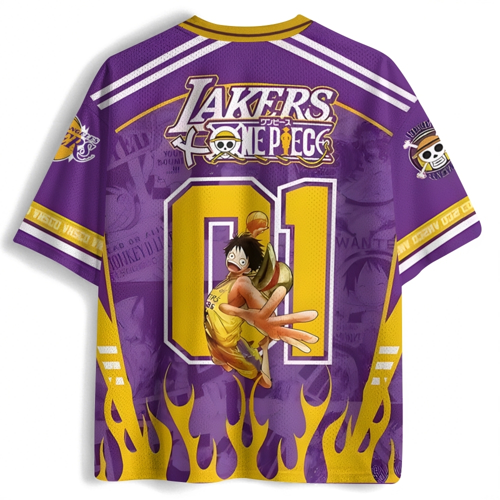 One Piece Anime Football Jersey Shirts