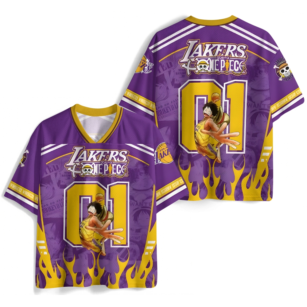 One Piece Anime Football Jersey Shirts