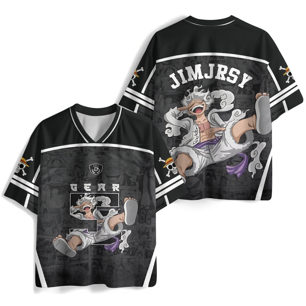 One Piece Anime Football Jersey Shirts