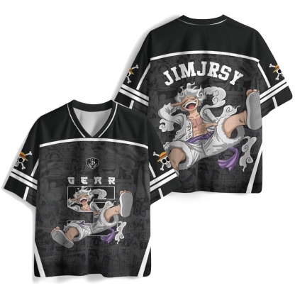 One Piece Anime Football Jersey Shirts