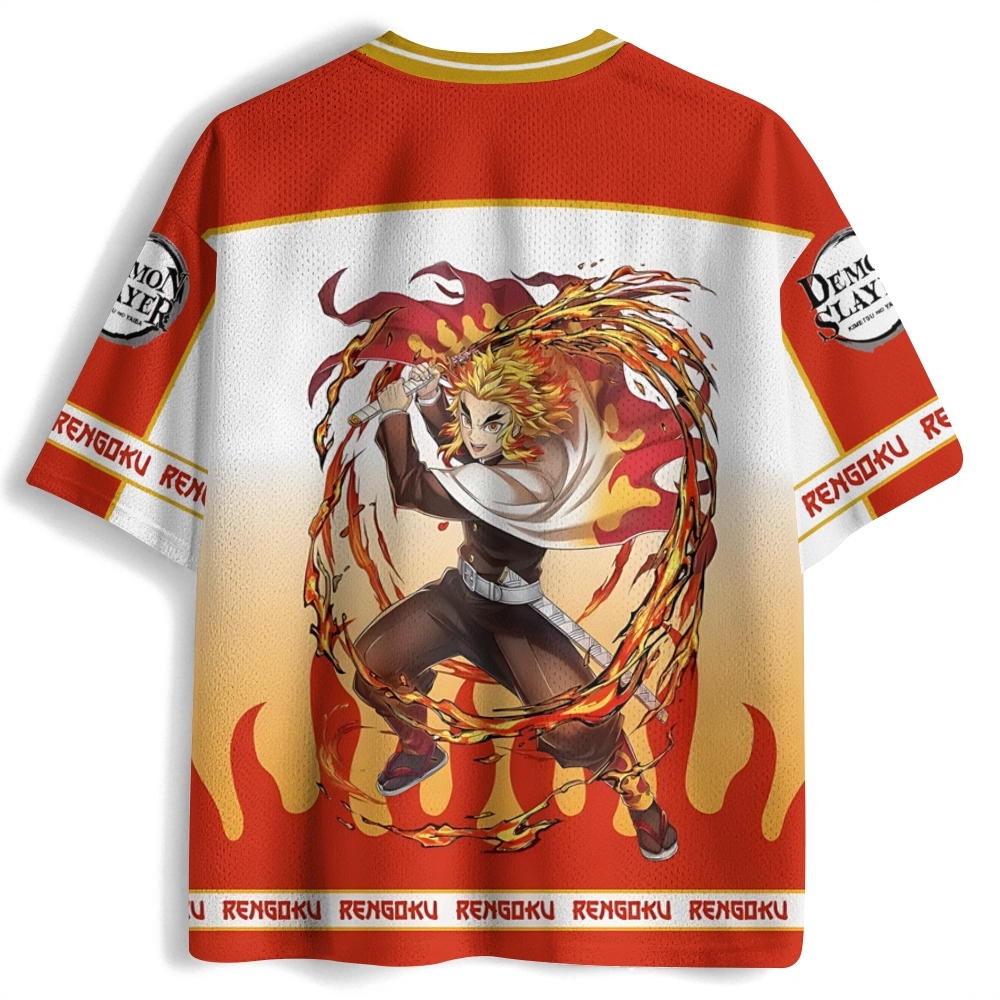 Demon Slayer Anime Football Jersey Shirts