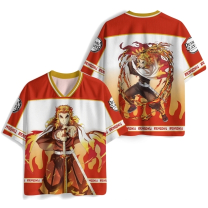 Demon Slayer Anime Football Jersey Shirts