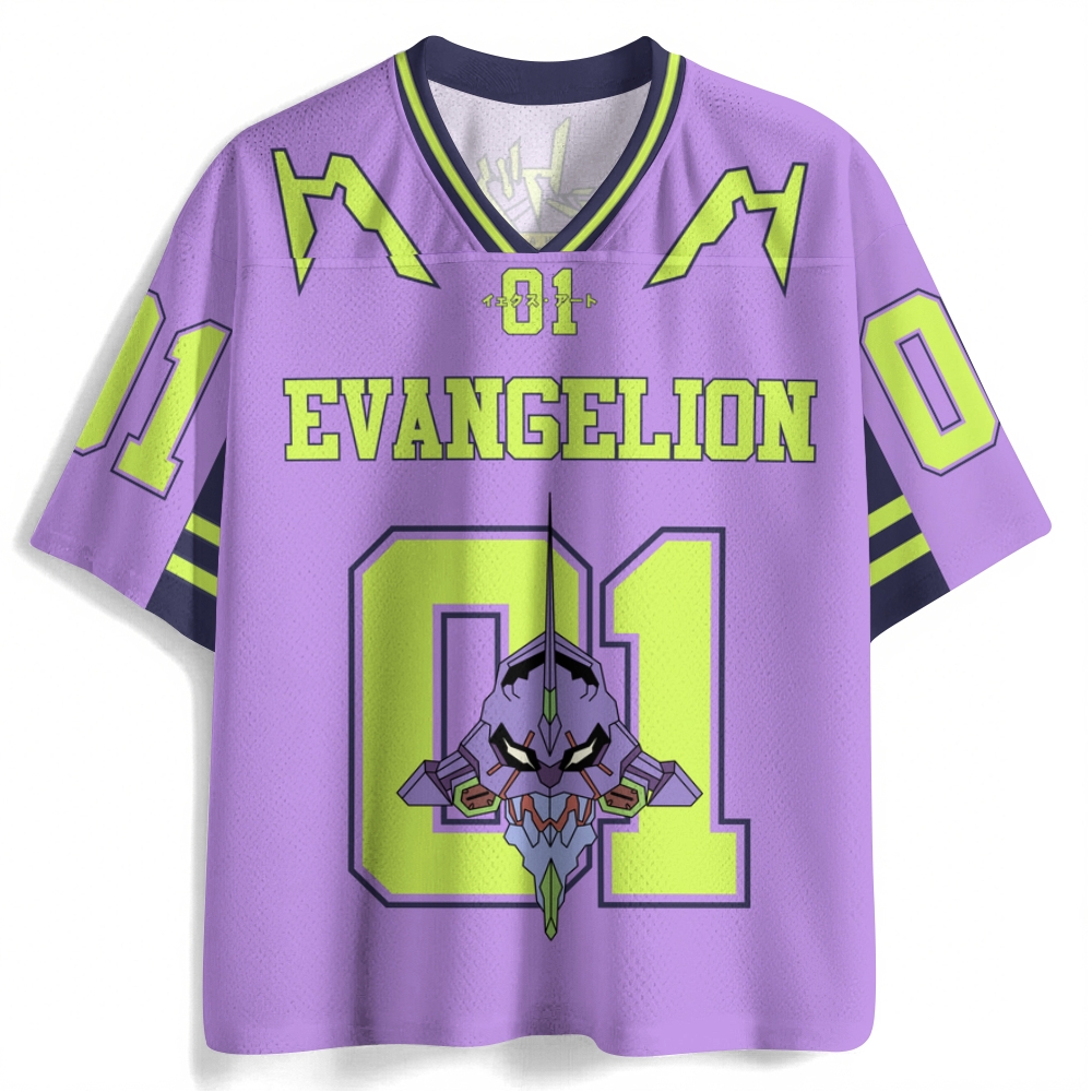 EVA Gundam Anime Football Jersey
