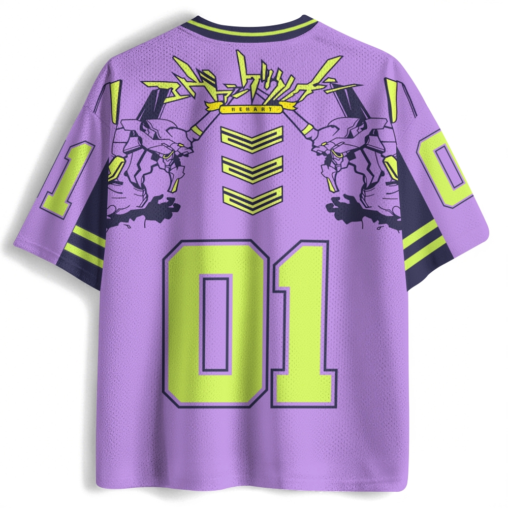 EVA Gundam Anime Football Jersey
