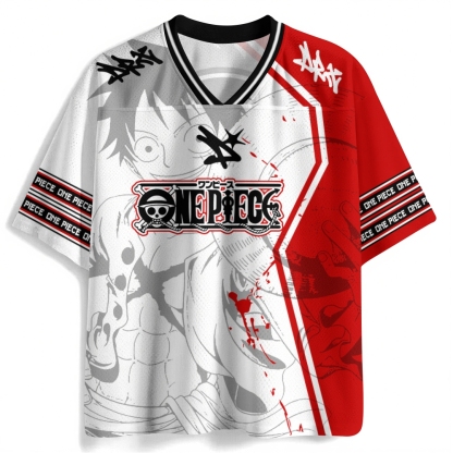 One Piece Luffy Jersey Shirts