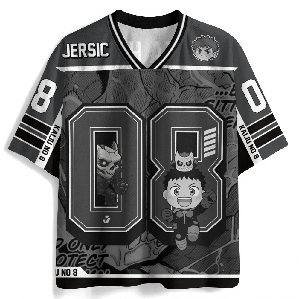 Kaiju No. 8 Monster Jersey Shirts