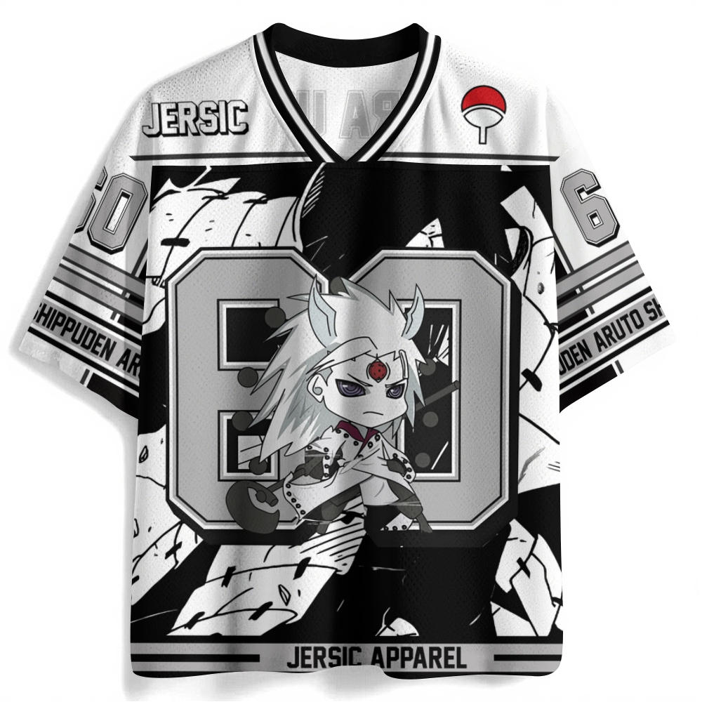 Naruto Madara Uchiha Jersey Shirts
