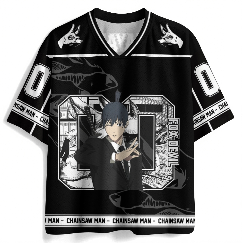 Chainsaw Man Jersey Shirts