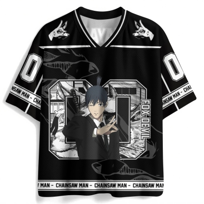 Chainsaw Man Jersey Shirts