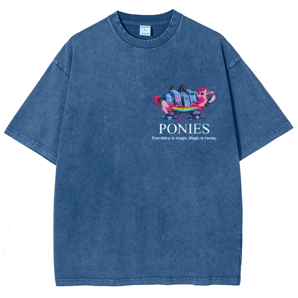 My Little Pony: Friendship Is Magic | Unisex Fit Washed T-Shirt