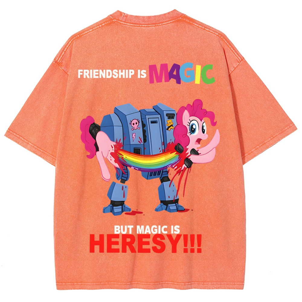 My Little Pony: Friendship Is Magic | Unisex Fit Washed T-Shirt