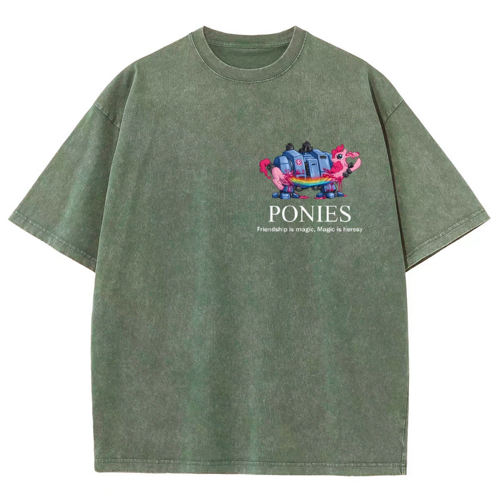 My Little Pony: Friendship Is Magic | Unisex Fit Washed T-Shirt
