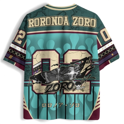 One Piece Zoro Jersey Shirts