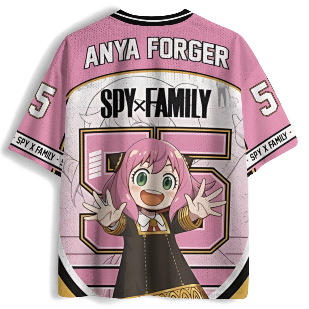 Anya Forger Spy Play Anime Football Jersey
