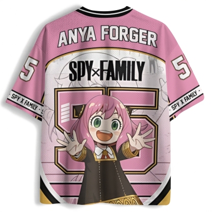 Anya Forger Spy Play Anime Football Jersey