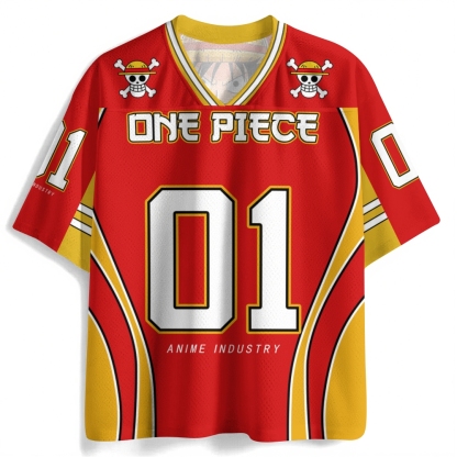 One Piece Luffy Jersey Shirts