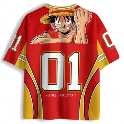 One Piece Luffy Jersey Shirts