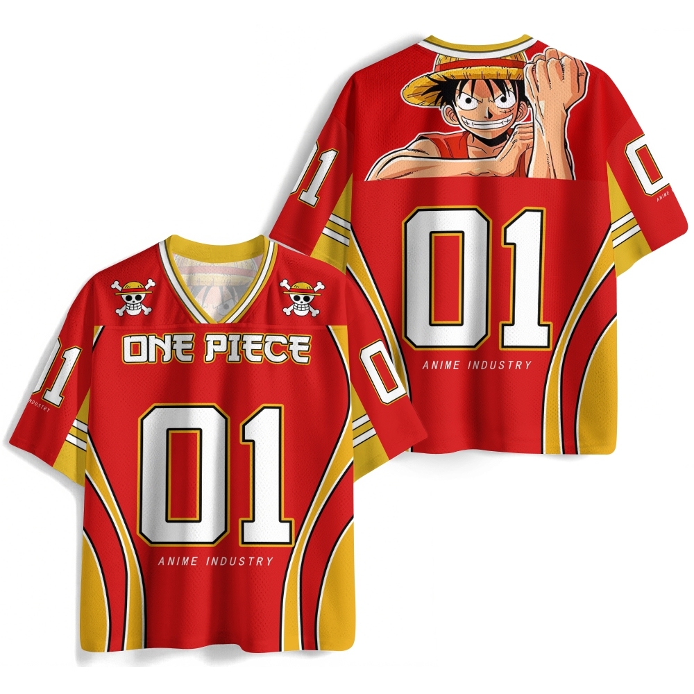 One Piece Luffy Jersey Shirts
