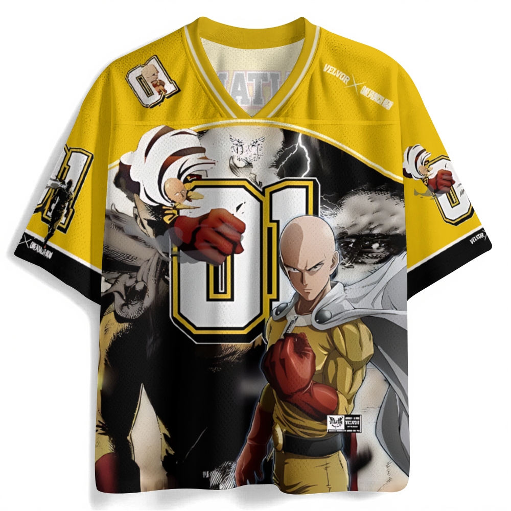 One Punch Man Jersey Shirts