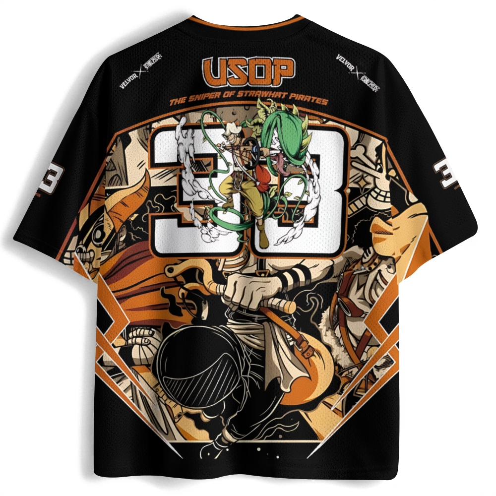 One Piece Usoop Jersey Shirts