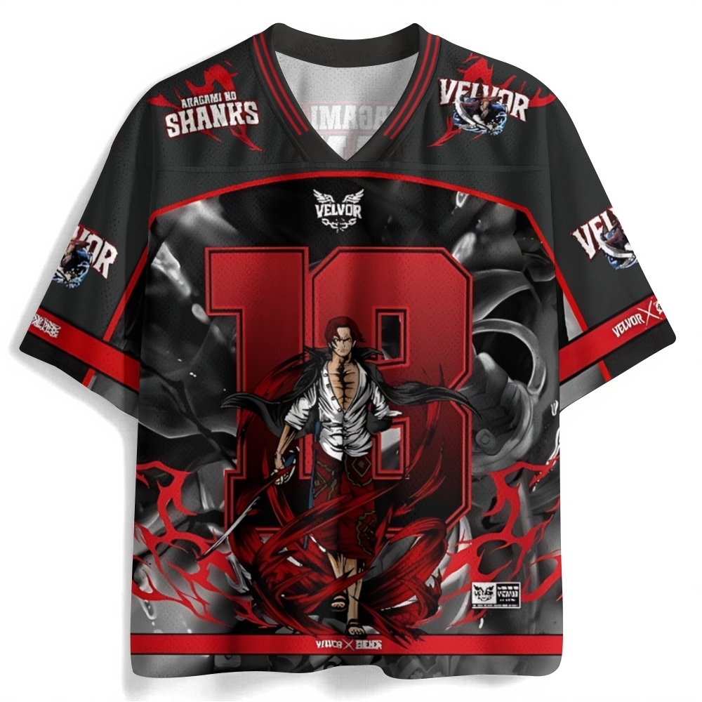 One Piece Shanks Jersey Shirts 2601012535