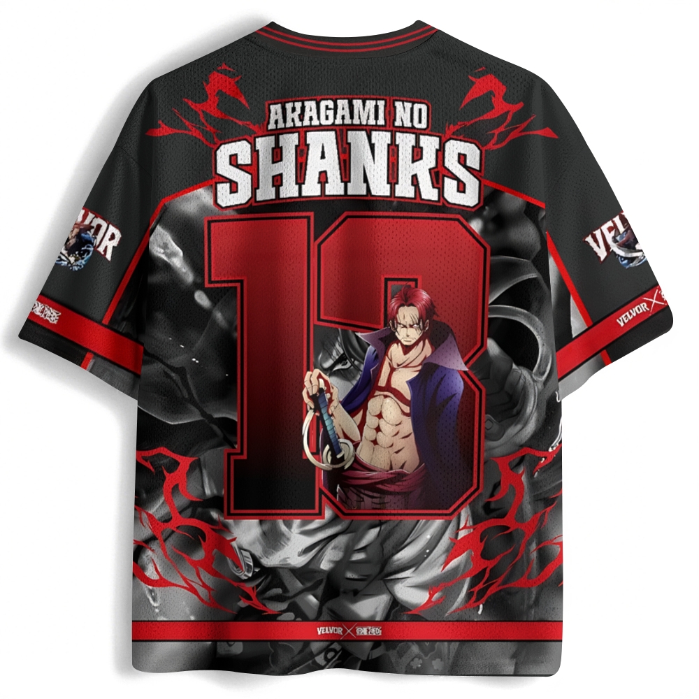 One Piece Shanks Jersey Shirts 2601012535