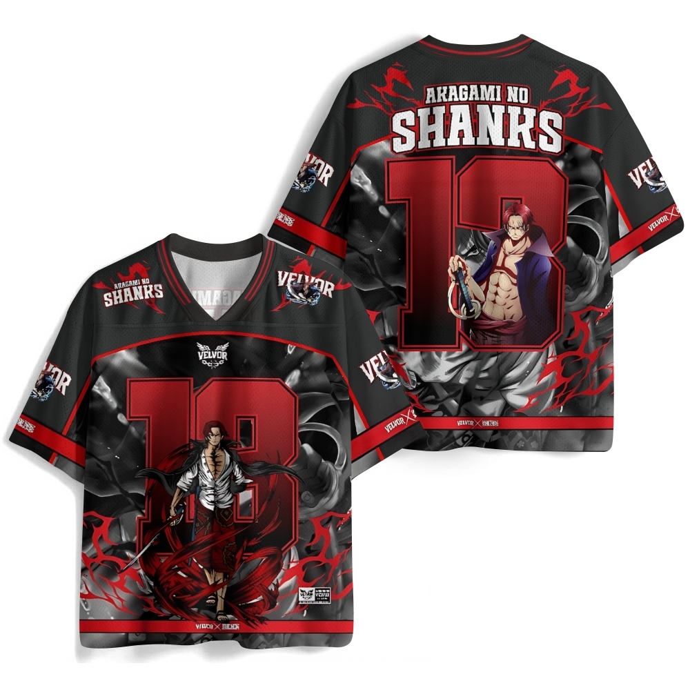 One Piece Shanks Jersey Shirts 2601012535