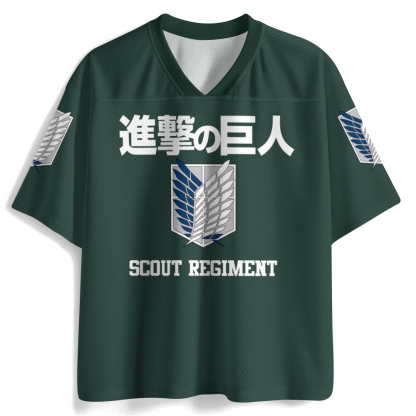 Attack On Titan Jersey Shirts