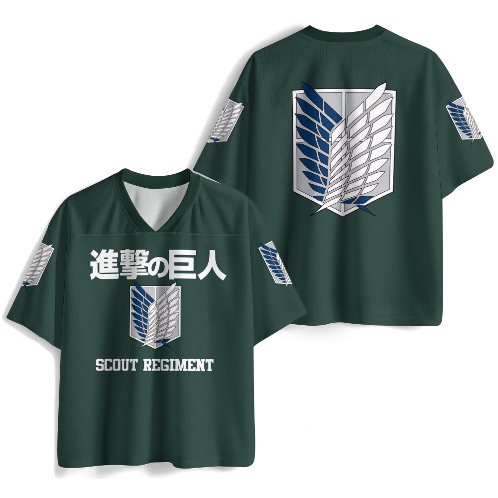 Attack On Titan Jersey Shirts