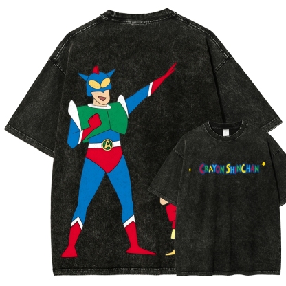 Crayon Shin-chan | Unisex Fit Washed T-Shirt