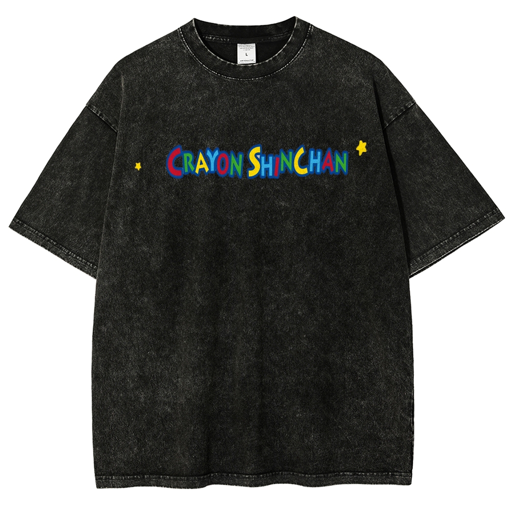 Crayon Shin-chan | Unisex Fit Washed T-Shirt