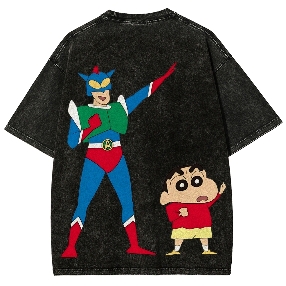 Crayon Shin-chan | Unisex Fit Washed T-Shirt