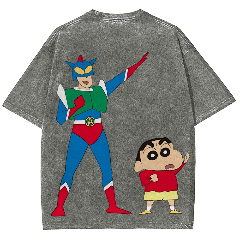Crayon Shin-chan | Unisex Fit Washed T-Shirt