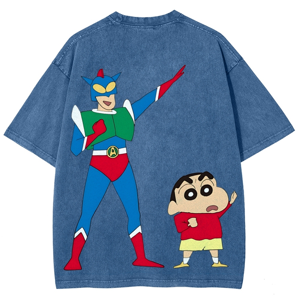 Crayon Shin-chan | Unisex Fit Washed T-Shirt