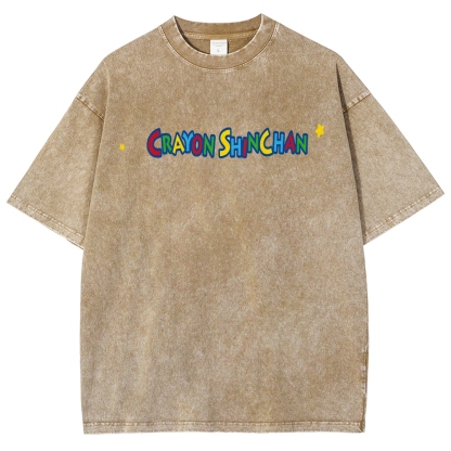 Crayon Shin-chan | Unisex Fit Washed T-Shirt