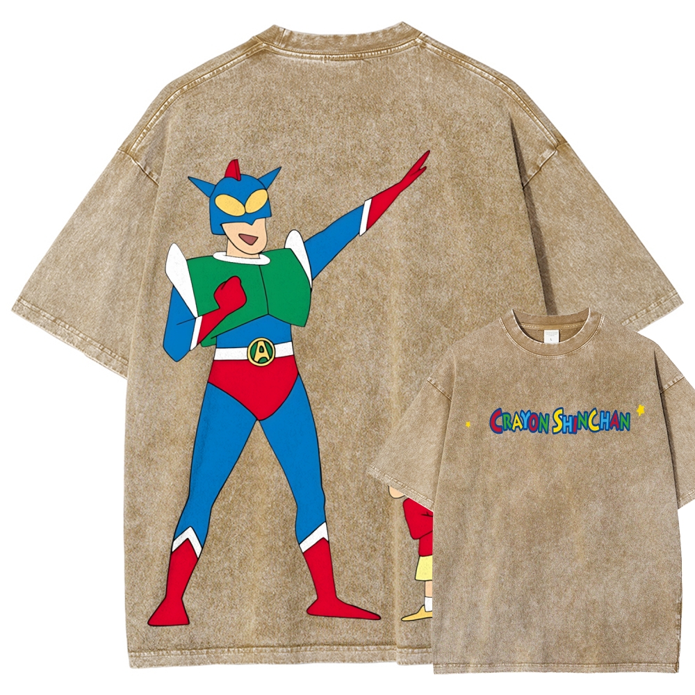 Crayon Shin-chan | Unisex Fit Washed T-Shirt