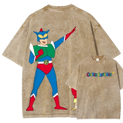 Crayon Shin-chan | Unisex Fit Washed T-Shirt