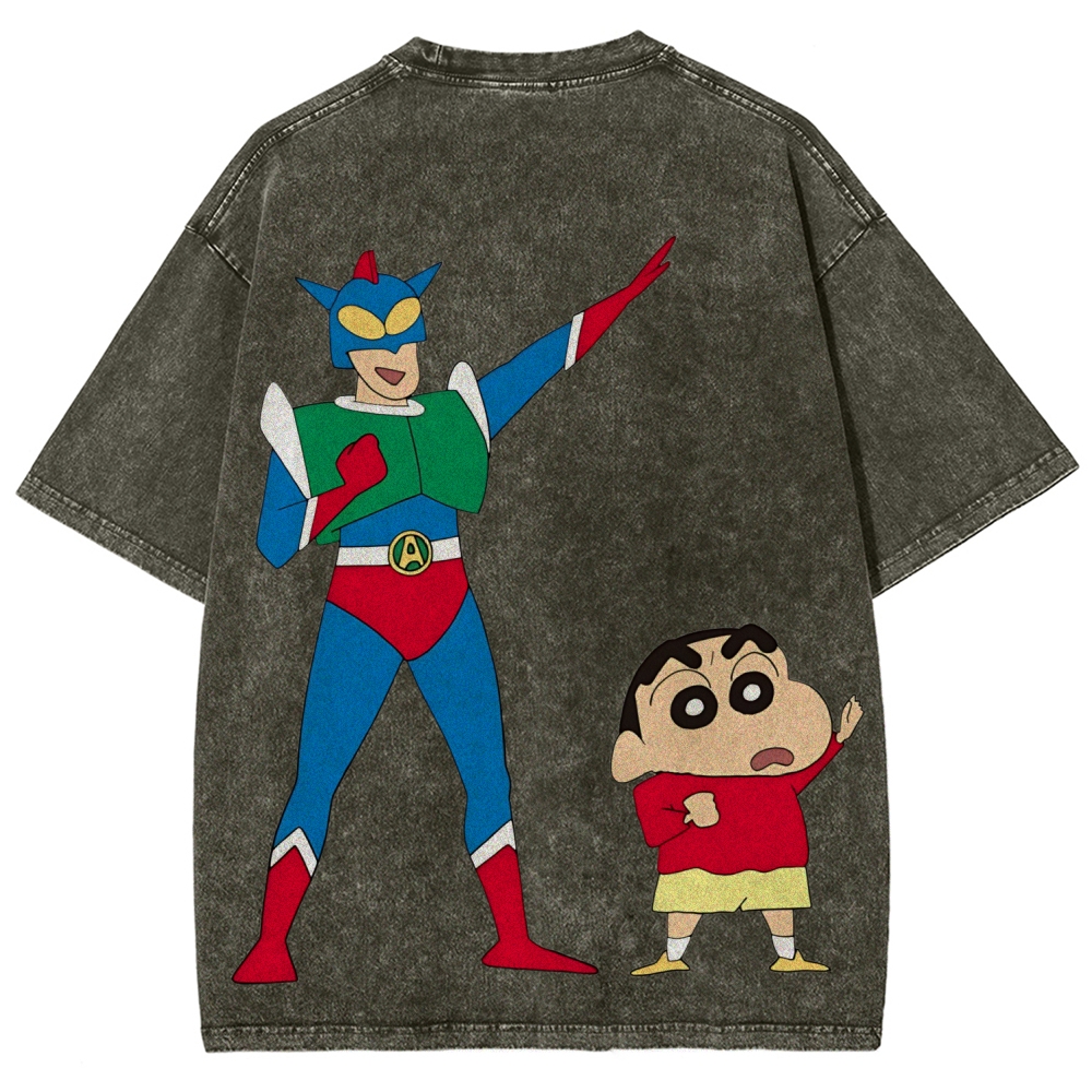Crayon Shin-chan | Unisex Fit Washed T-Shirt