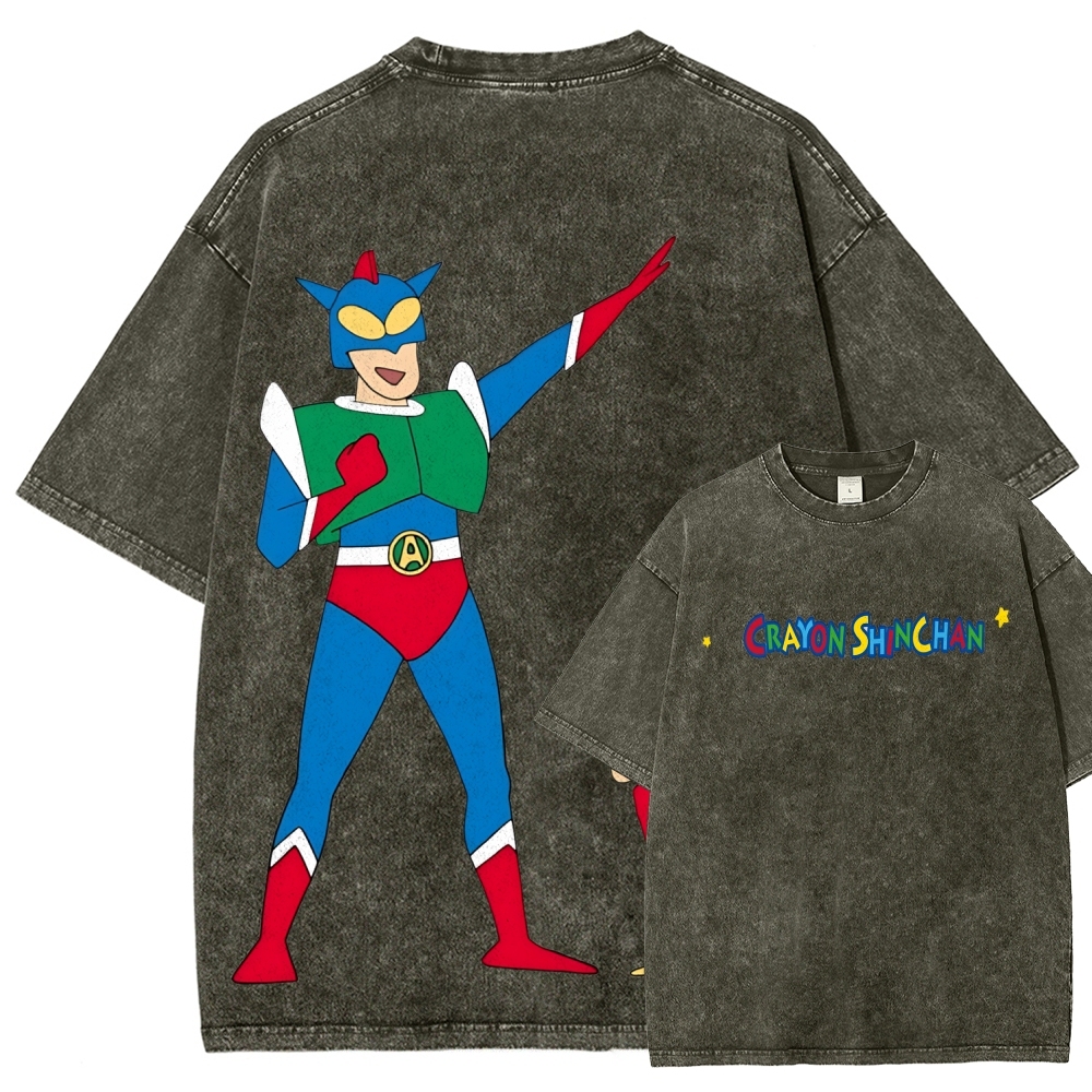 Crayon Shin-chan | Unisex Fit Washed T-Shirt