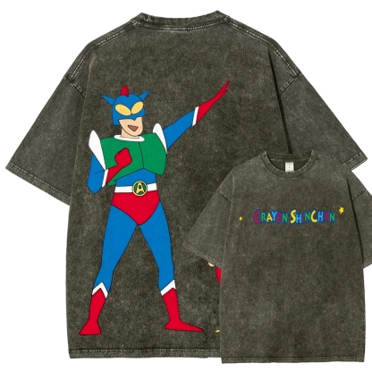 Crayon Shin-chan | Unisex Fit Washed T-Shirt