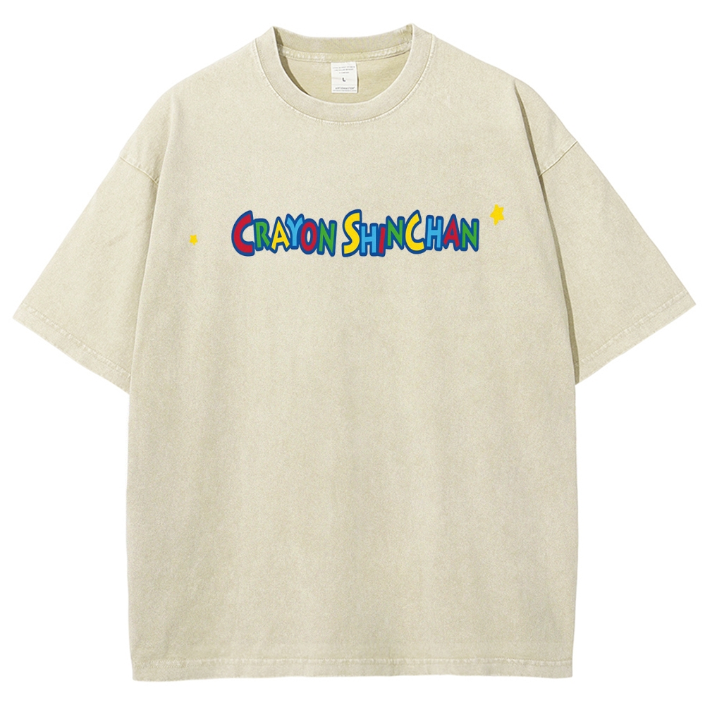Crayon Shin-chan | Unisex Fit Washed T-Shirt