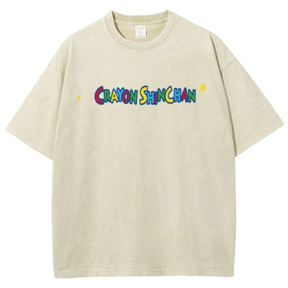 Crayon Shin-chan | Unisex Fit Washed T-Shirt