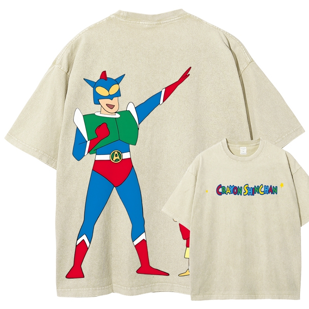 Crayon Shin-chan | Unisex Fit Washed T-Shirt