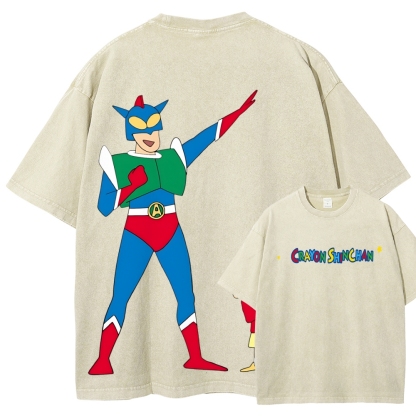 Crayon Shin-chan | Unisex Fit Washed T-Shirt