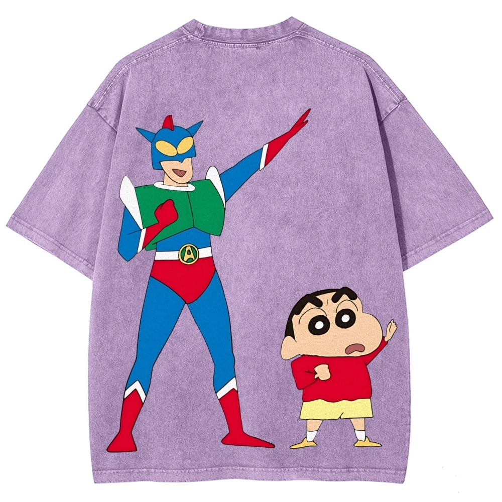Crayon Shin-chan | Unisex Fit Washed T-Shirt